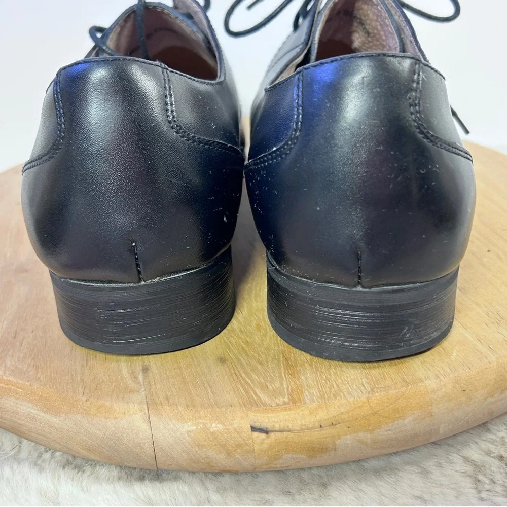 Fratelli Select Classic Black Leather Oxford‎ Shoes Men’s 10